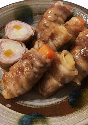 子供が喜ぶ☆豚バラ肉のポテト巻き☆-レシピのメイン写真