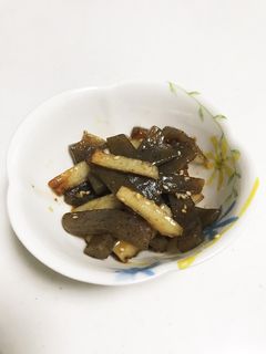 こんにゃくとちくわのきんぴら-レシピのメイン写真