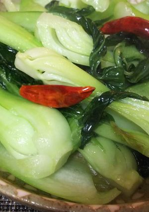 簡単・チンゲン菜の中華炒め-レシピのメイン写真