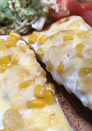 マヨ無し❤︎ヘルシーなコーンパン-レシピのメイン写真