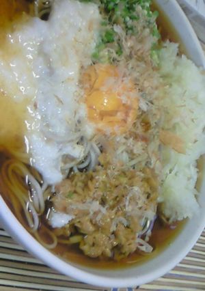 ご馳走☆元気なおそば♪-レシピのメイン写真