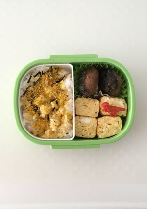 ☆お弁当初心者の簡単幼稚園お弁当☆つくね-レシピのメイン写真
