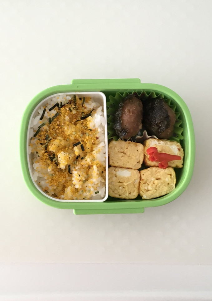 ☆お弁当初心者の簡単幼稚園お弁当☆つくね-レシピのメイン写真