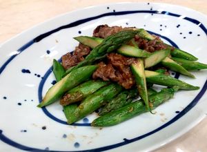 アスパラと牛肉のうまうま炒め-レシピのメイン写真