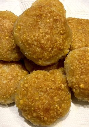 ひよこ豆おからと玄米粉で焼きおにぎり風-レシピのメイン写真