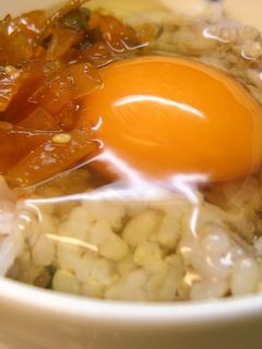 *福神漬けと卵ご飯*-レシピのメイン写真