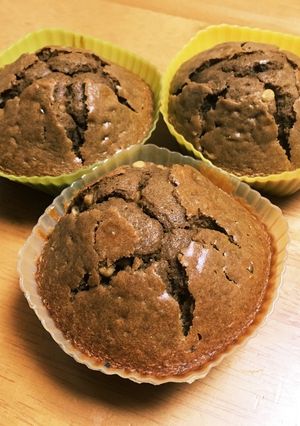 コーヒーチョコチップマフィン-レシピのメイン写真