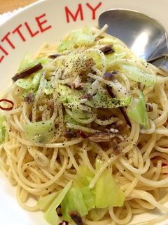 アンチョビのペペロンチーノ-レシピのメイン写真
