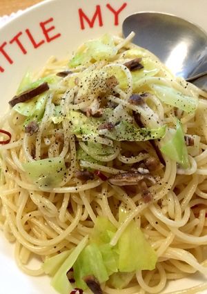 アンチョビのペペロンチーノ-レシピのメイン写真