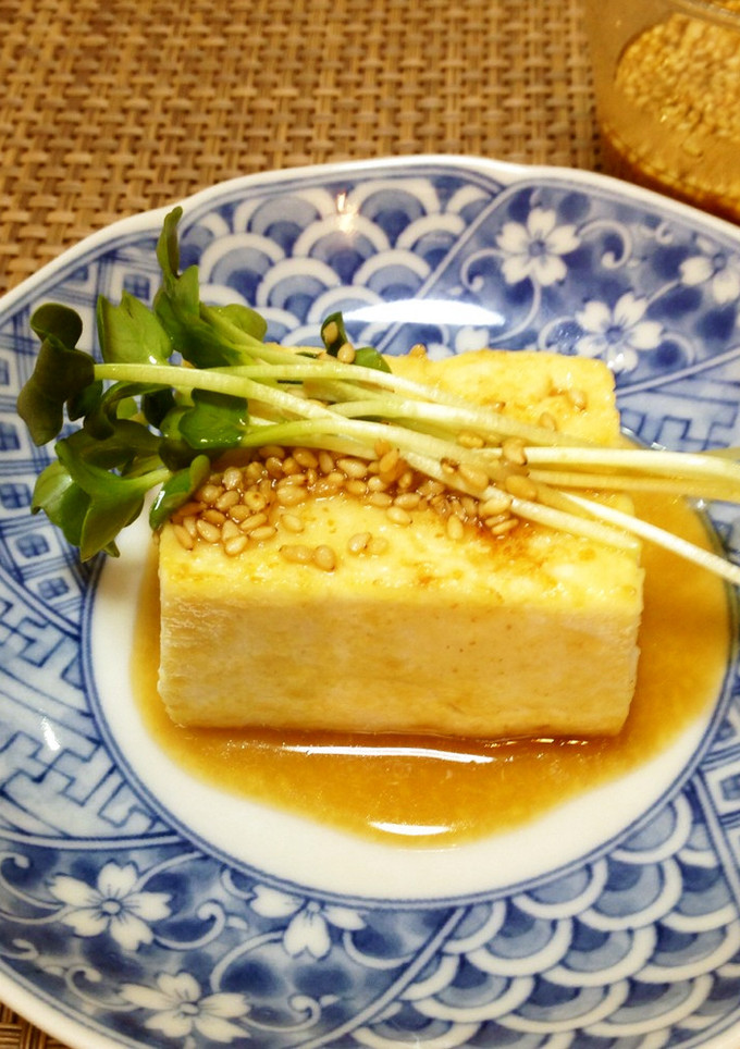 豆腐ステーキ☆ごま味噌和風だれ-レシピのメイン写真