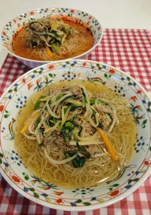 野菜たっぷりチャプチェ⭐冷麺-レシピのメイン写真