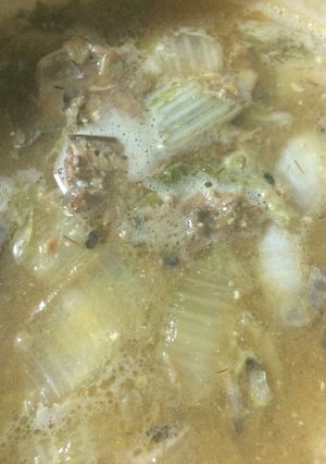 ☆簡単※サバ味噌缶と白菜の鍋☆-レシピのメイン写真