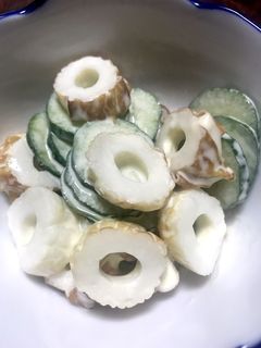 きゅうりとちくわのだしマヨネーズ和え-レシピのメイン写真