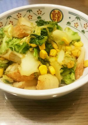 春キャベツのはちみつバターしょうゆ炒め！-レシピのメイン写真