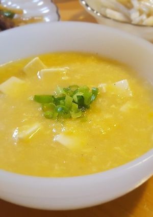 中華風♡コーンスープwith 豆腐-レシピのメイン写真