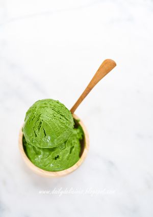 濃い抹茶アイスクリーム-レシピのメイン写真