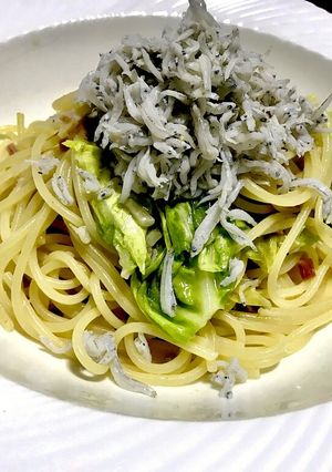 ✨しらすと春キャベツのオイルパスタ✨-レシピのメイン写真