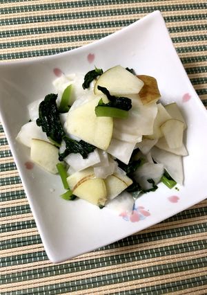 蕪と林檎のサラダ♡万能酢♡-レシピのメイン写真