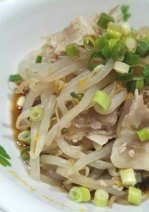 ホットクック❤️豚バラ&もやしポン酢♪-レシピのメイン写真