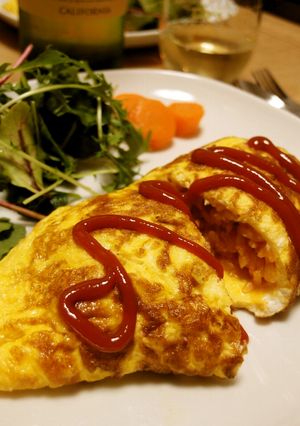 甘過ぎない♪基本のオムライス-レシピのメイン写真