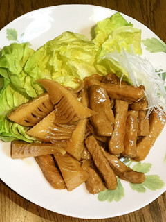 豚肉とたけのこの黒酢煮込み-レシピのメイン写真