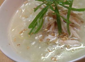 お米と冬野菜のとろとろスープ♪-レシピのメイン写真