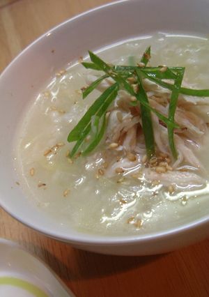 お米と冬野菜のとろとろスープ♪-レシピのメイン写真