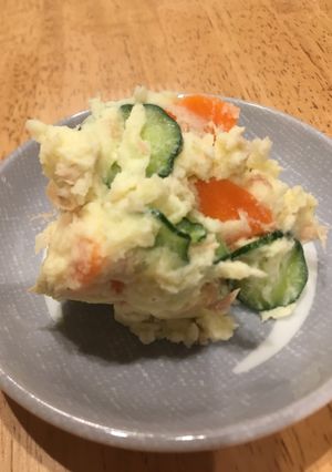 チーズ風味ポテトサラダ-レシピのメイン写真