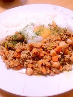 濃い野菜ジュースでドライカレー-レシピのメイン写真