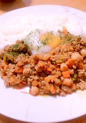 濃い野菜ジュースでドライカレー-レシピのメイン写真