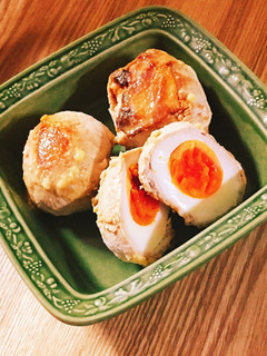 味噌味☆たまごの肉巻き-レシピのメイン写真