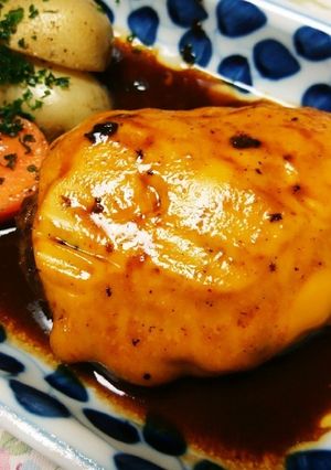 赤ワイン薫るなんちゃってなデミソース-レシピのメイン写真