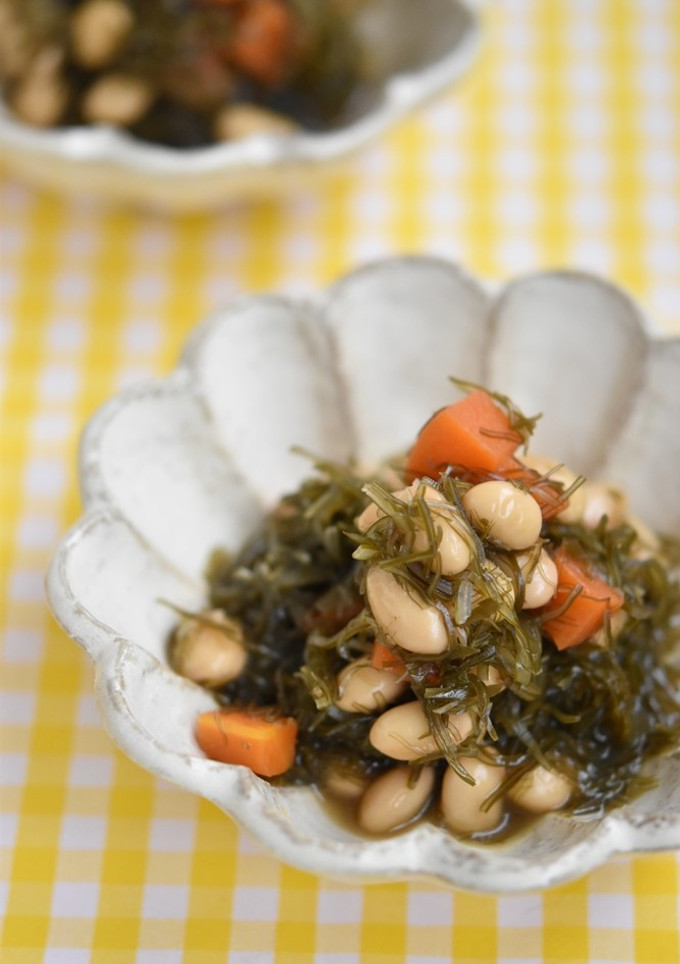 切り昆布と大豆の煮物【作り置き】-レシピのメイン写真