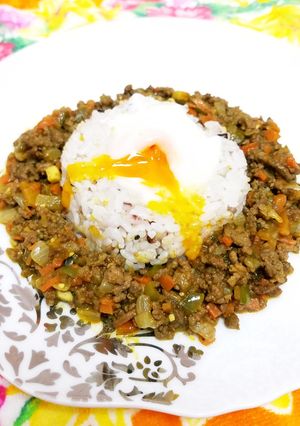 野菜たっぷりキーマカレー♡簡単美味しい♪-レシピのメイン写真