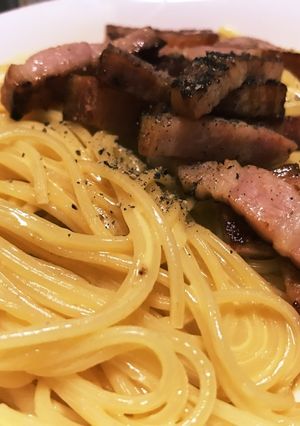 がっつりカルボナーラ-レシピのメイン写真