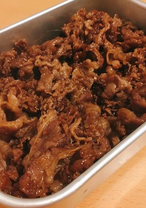 お弁当に！生姜なし！牛薄切り肉の甘辛炒め-レシピのメイン写真