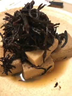 水戻し不要、高野豆腐とひじきの煮物-レシピのメイン写真