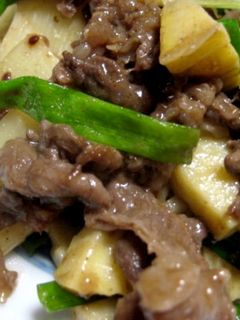 牛肉と筍の中華炒め-レシピのメイン写真