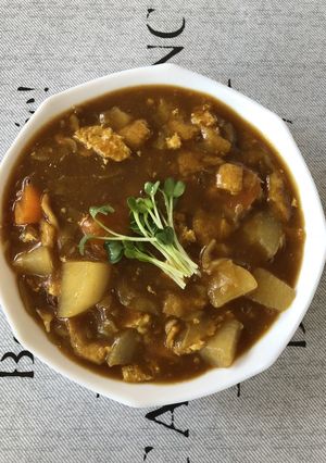 油揚げ使い！身体に優しい和風カレー♪-レシピのメイン写真