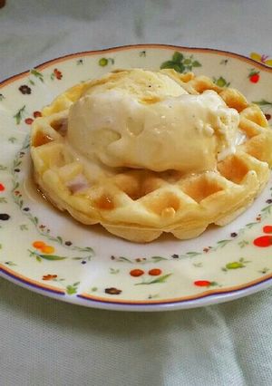 アメリカンワッフル-レシピのメイン写真