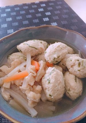 ふわっふわ♬豆腐と鶏ひき肉団子の和風煮-レシピのメイン写真