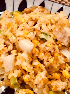 豚バラと新玉ねぎのチャーハン-レシピのメイン写真