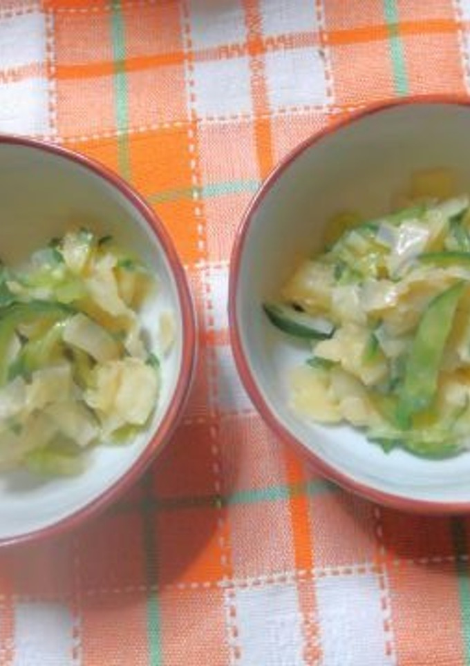 筍の薄皮と胡瓜の胡麻みそ和え-レシピのメイン写真