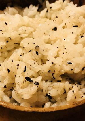 【お弁当】ひじきふりかけのバターあえご飯-レシピのメイン写真