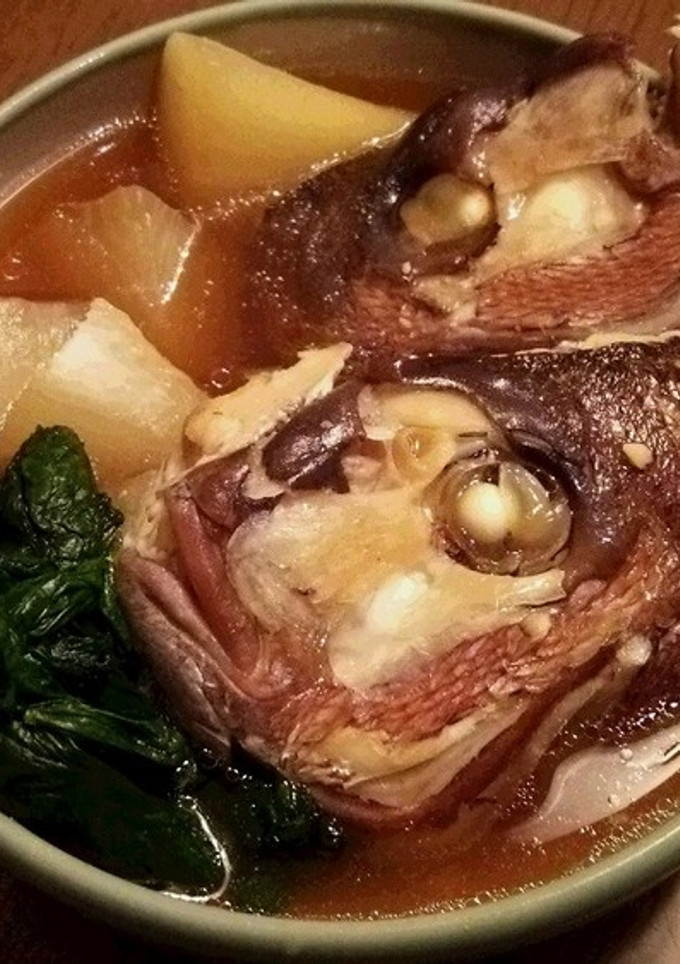 鯛のあらと大根の煮物-レシピのメイン写真