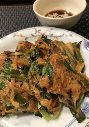 野菜ジュースで赤チヂミ-レシピのメイン写真