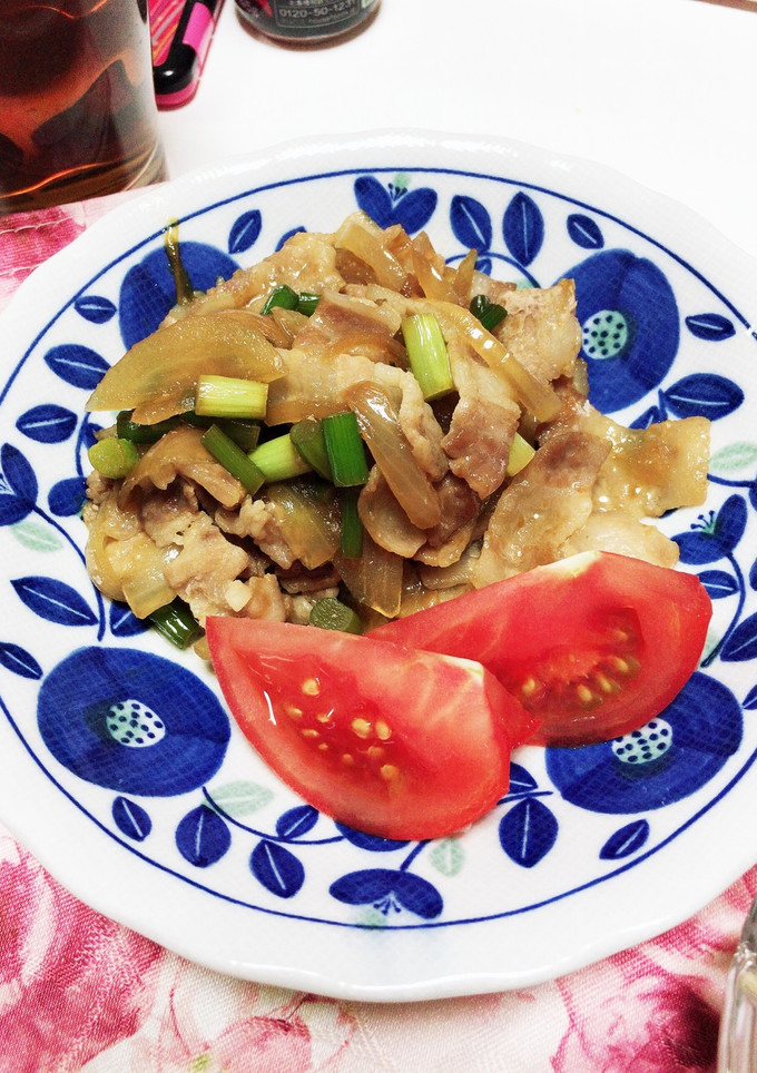 豚肉とニンニクの芽の香り炒め-レシピのメイン写真