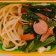お弁当に、レンジで簡単、クリームパスタ!