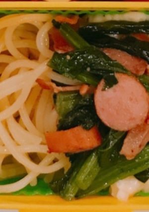 お弁当に、レンジで簡単、クリームパスタ!-レシピのメイン写真