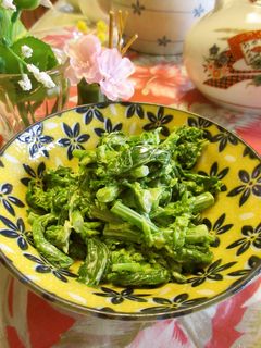 菜の花の和風ワサビマヨドレ和え☆あっさり-レシピのメイン写真